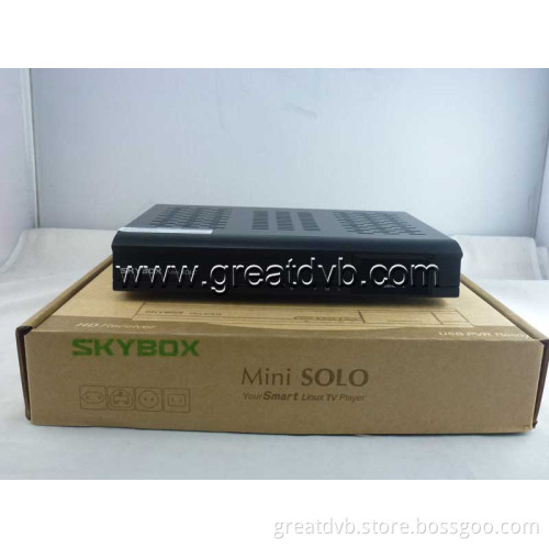 Skybox Mini Solo HD Linux Satellite Receiver with Lots of IPTV Channels